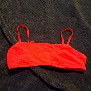 Aerie Bold Coral Sports Bra